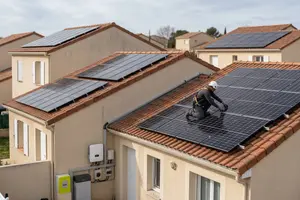 Panneaux solaires à Romans-sur-Isère